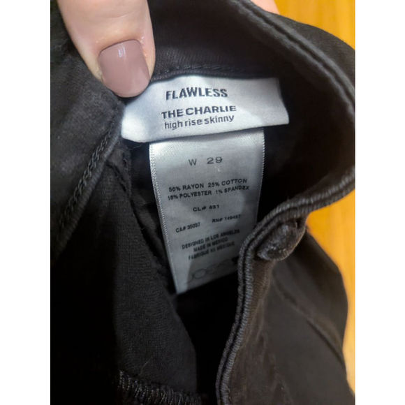 Joe's Jeans Charlie High Rise Skinny Jeans Lot Size 29 30 - Picture 8 of 11